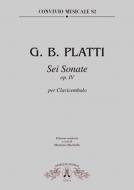 6 Sonate Per Clavicembalo, op. Iv 