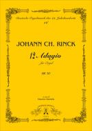 12 Adagio Für Orgel, op. 57 