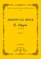 12 Adagio Für Orgel, op. 57 