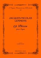 19 Pièces Pour Orgue 