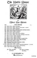 Lord's Prayer Unaccompanied Simplified Arrangement 