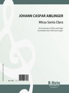 Missa Santa Clara for women’s choir SSAA and organ (piano) 