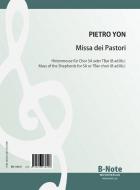 Missa dei Pastori (Mass of the Shepherds) for Choir SA or TBar (B ad.lib.) and organ 