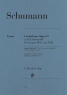 Song Cycle op. 39 on Poems by Eichendorff - 1842 and 1850 Versions 