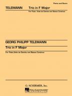Trio In F For Flute, Viola Da Gamba And Basso Continuo 