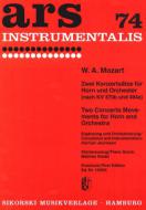 2 Concerto Movements for Horn and Orchestra (KV 370b und KV 494a) 