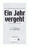 Ein Jahr vergeht 