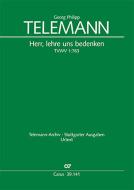 Herr, lehre uns bedenken TVWV 1:763 Download