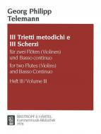 3 Trietti Metodichi e 3 Scherzi Heft 3 