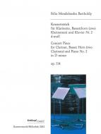 Concert Piece No. 2 D Minor Op. 114 MWV Q 24 