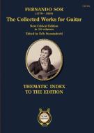 Thematic Index to the Edition 