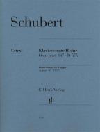 Piano Sonata B major op. post 147 D 575 