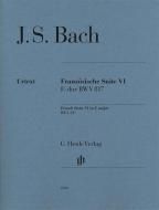 French Suite 6 E major BWV 817 