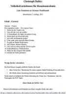 Lute Variations on German Traditionals 
