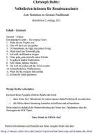Lute Variations on German Traditionals 