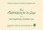 Bach Booklet 