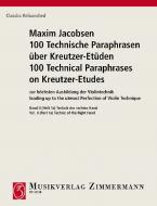 100 Technical Paraphrases on Kreutzer-Etudes Download