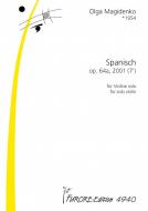 Spanisch op. 64a 