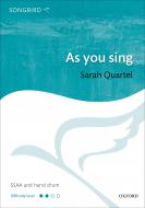 As you sing 