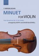 Minuet: from Symphony No. 4, the âItalianâ 
