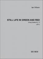 Still life in green and red 