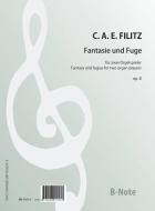 Organ fantasy and fugue op. 8 