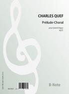 Prélude-Choral pour Grand Orgue op.25 