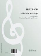 Prelude and fugue in E major for organ 