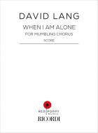 When I am Alone 