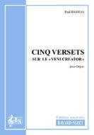 5 versets sur Veni Creator 