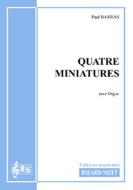 4 miniatures 