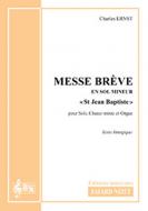 Messe en sol mineur 