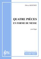 4 pièces en forme de messe 