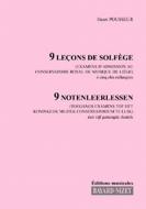 9 leçons de solfège d'examens - Chant 5 clés 
