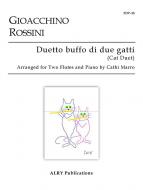 Duetto buffo di due gatti 