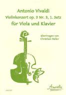 Concerto G-Dur op. 3 Nr. 3: 1. Satz 