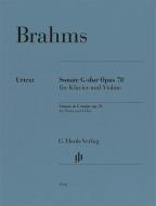 Sonata for Piano and Violin in G major op. 78 