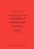 4 Lieder für eine Singstimme 