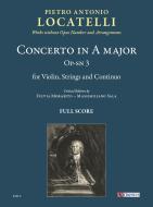 Concerto in A major op-sn 3 