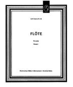 Fingering Table for Flute (6 keys) 