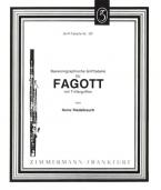 Fingering Table for Bassoon 
