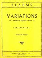 28 Variations A minor on a theme by Paganini op.35 
