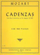 Cadenzas Piano Concerto No.10 K.365 