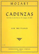 Cadenzas Piano Concerto No.10 K.365 