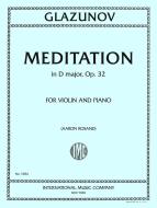 Meditation in D major, Op. 32 