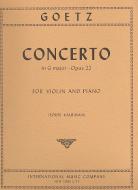 Violin Concerto G major op. 22 