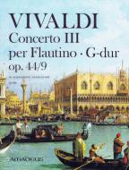 Concerto 3 per Flautino in G-dur op. 44/9 - Klavierauszug mit Flautino 