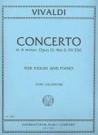 Violin Concerto A minor op. 3/6 RV356 