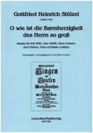 O wie ist die Barmherzigkeit des Herrn so groß 