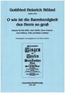 O wie ist die Barmherzigkeit des Herrn so groß 